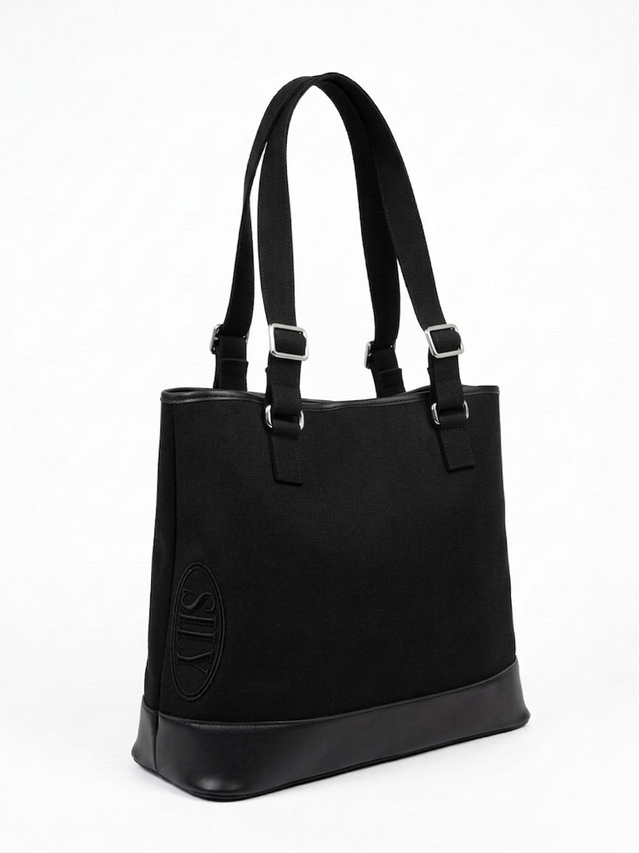 At Ease Tote | Deep Charcoal