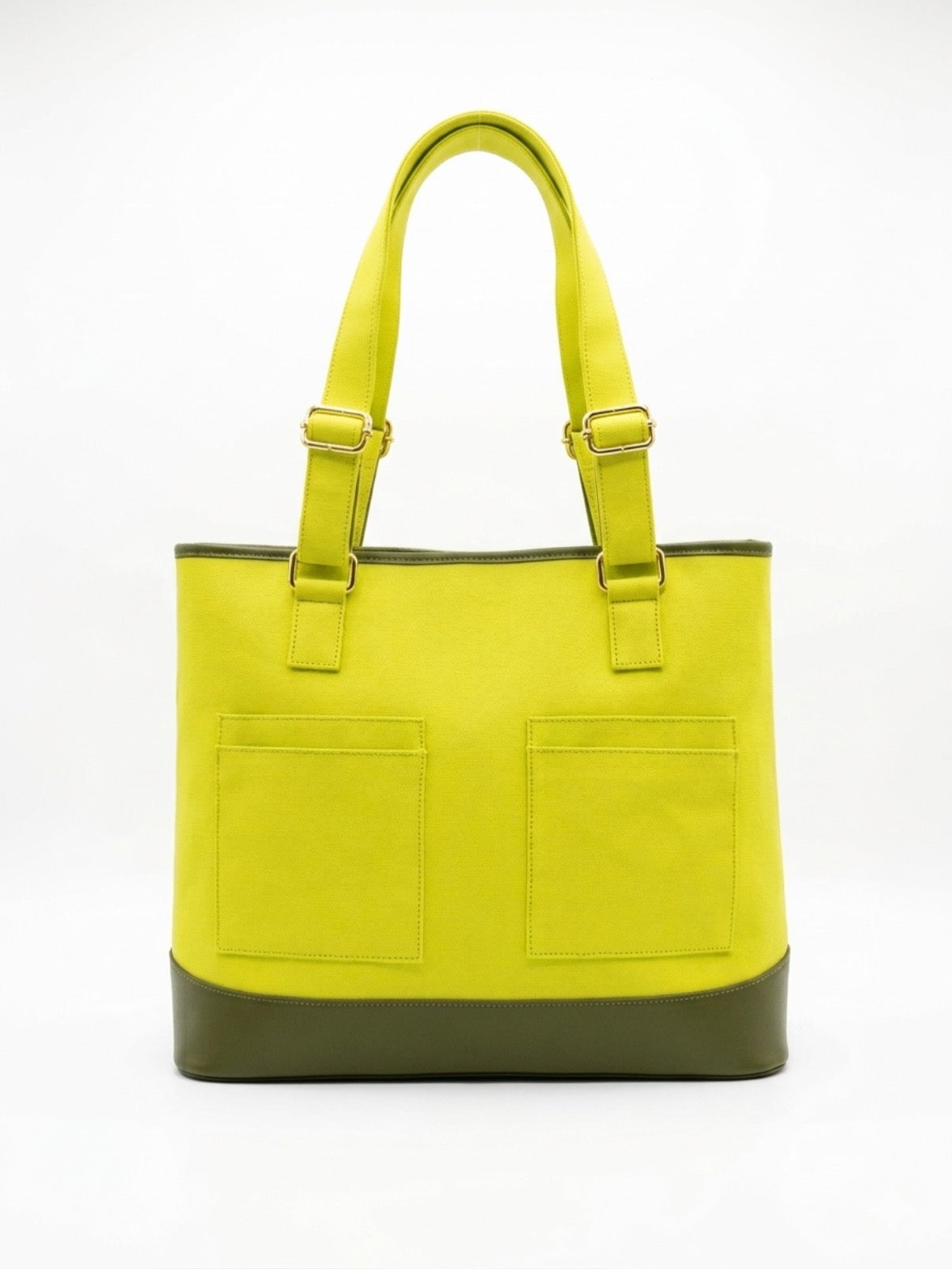 At Ease Tote| Chartreuse