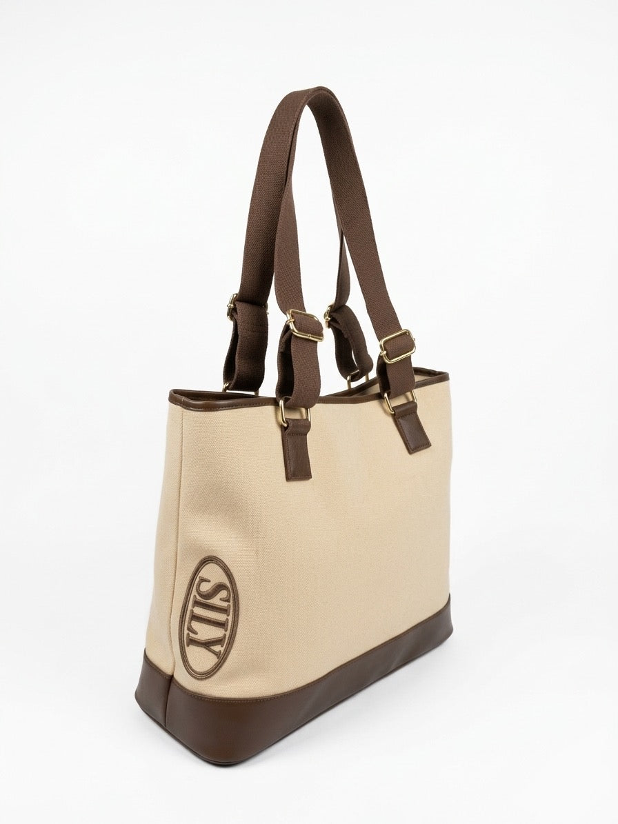 At Ease Tote| Warm Mocha